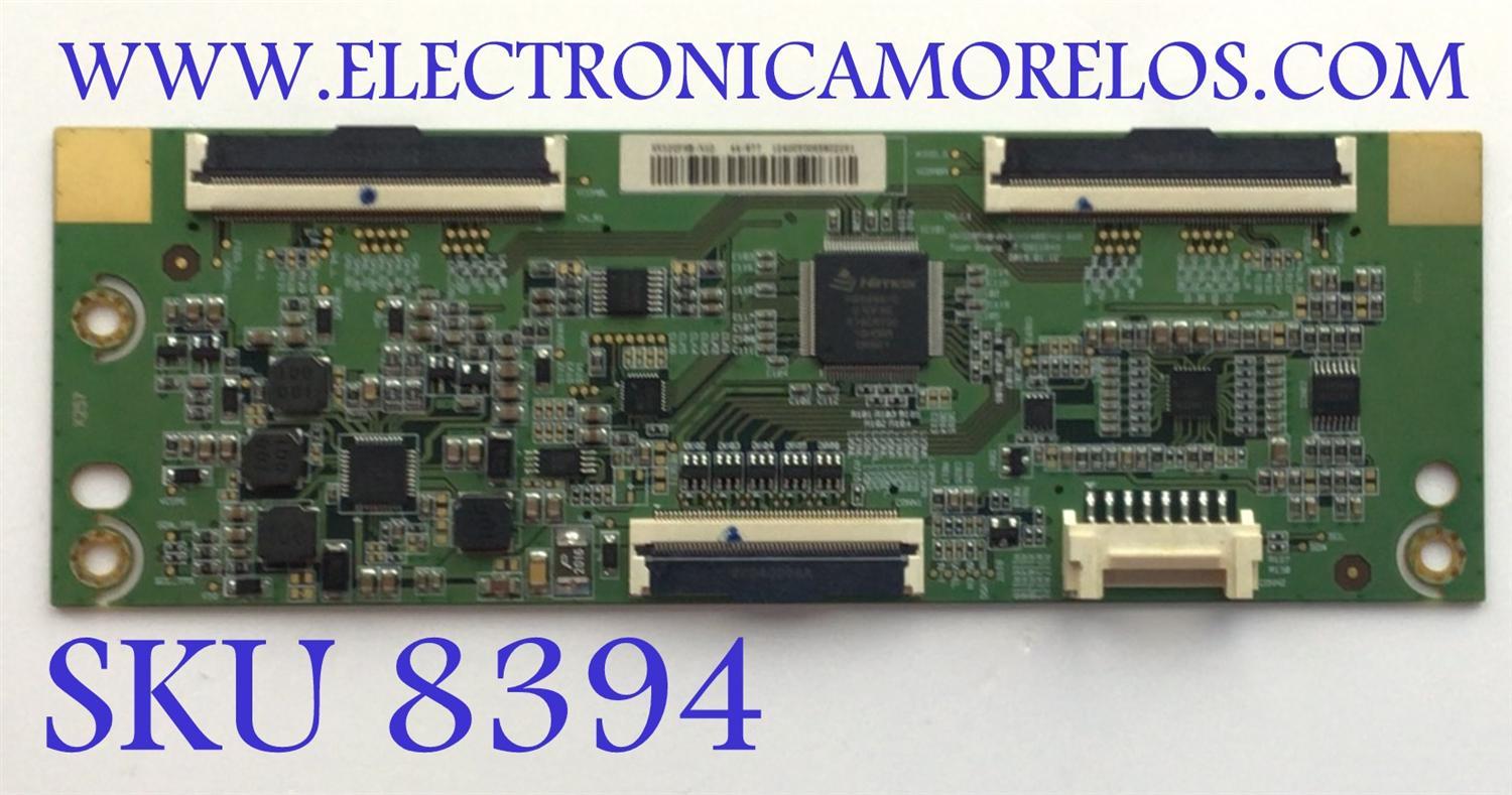 T-CON PARA TV SAMSUNG / NUMERO DE PARTE 44-97712400Y / 47-6021043 / HV320FHB-N10 / DISPLAY HV320FHB-N10 / MODELO UN32N5300AFXZA BZ01